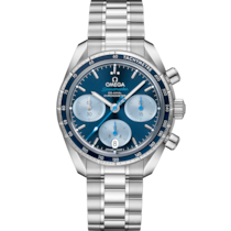 Speedmaster 38 38 mm, Stahl mit Stahlband - 324.30.38.50.03.002
