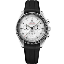 Speedmaster Moonwatch Professional 42 mm, Stahl mit Kautschukband - 310.32.42.50.04.001